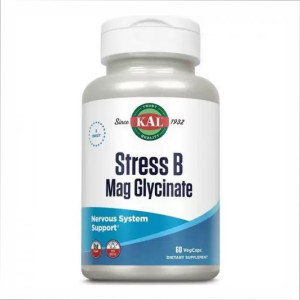 Капсули Stress B Magnesium Glycinate - 60 vcaps 2022-10-1013