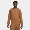 Світшот чоловічий Nike Sportswear Tech Fleece Crew Brown FB7916-281