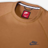 Світшот чоловічий Nike Sportswear Tech Fleece Crew Brown FB7916-281