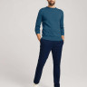 Кофта basic crew neck sweater 1027299XX1028733 Tom Tailor XXL Темно-синій 1027299XX1028733