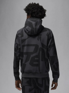 Толстовка чоловіча Air Jordan Sport Hoop Fleece Grey/Black FV8620-010