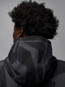 Толстовка чоловіча Air Jordan Sport Hoop Fleece Grey/Black FV8620-010