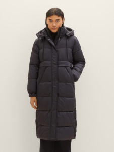Куртка Puffer coat with a hood 1037596ХХ14482 Tom Tailor M Чорний 1037596ХХ14482