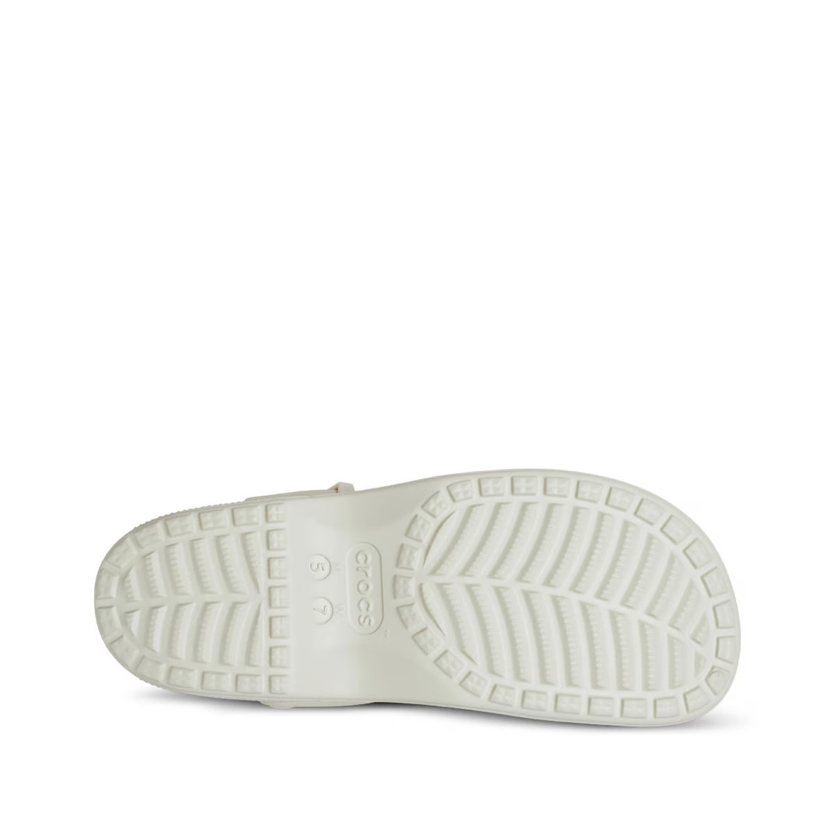 Сабо UNI Classic Mary Jane Clog Taupe 210581-0HZ-Linen CROCS M4/W6 (36-37) Білий 210581-0HZ-LINEN