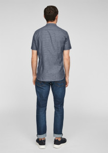 Сорочка 13.103.22.X003-56K0 s.Oliver L Синій 13.103.22.X003-56K0