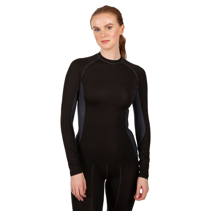 Термофутболка EXPLOIT - FEMALE BASELAYER TOP TP75 FABLTPG20007-Black Trespass L Чорний FABLTPG20007-Black