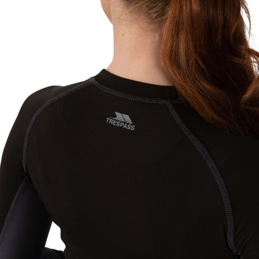 Термофутболка EXPLOIT - FEMALE BASELAYER TOP TP75 FABLTPG20007-Black Trespass L Чорний FABLTPG20007-Black