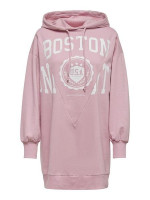 Кофта туніка ONLZOEY LS DREAMER OVERSIZED TUNIC NN 15258223-Dawn Pink-Print:BOSTON ONLY L Розовий 15258223-DAWN PINK-PRINT:
