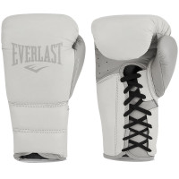 Рукавиці боксерські Everlast POWERLOCK 2 PRO TRAINING LACED GLOVE білий Уні 14 унцій (P00002370) P00002370
