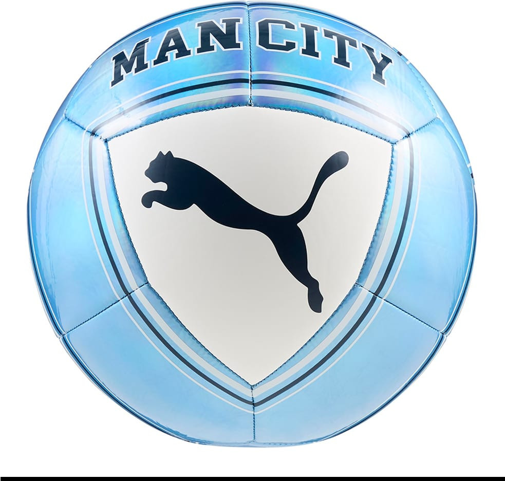М'яч футбольний Puma MCFC CULTURE Ball білий, блакитний 5 (084976-11) 084976-11
