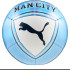 М'яч футбольний Puma MCFC CULTURE Ball білий, блакитний 5 (084976-11) 084976-11