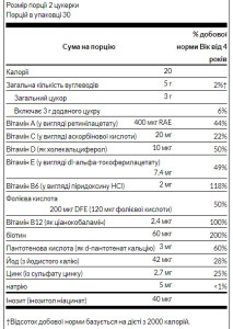 Таблетки Kids Multivitamin - 60 gummies Mixed fruit 2022-10-0424