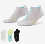 Шкарпетки Nike W NK EVERYDAY PLUS LTWT NS 3PR мультиколор Жін 34-38 CV2964-911