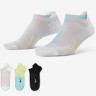 Шкарпетки Nike W NK EVERYDAY PLUS LTWT NS 3PR мультиколор Жін 34-38 CV2964-911