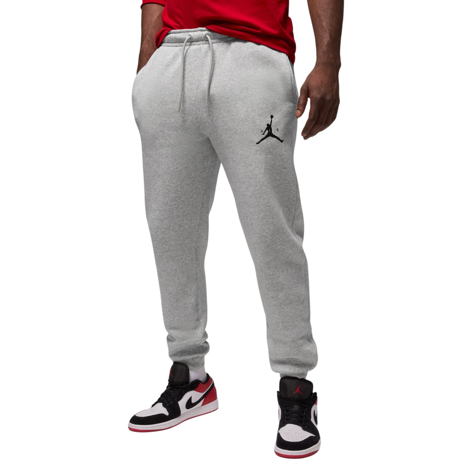 Штани Nike Sweatpants Grey Heather
/ Black IM9793-050