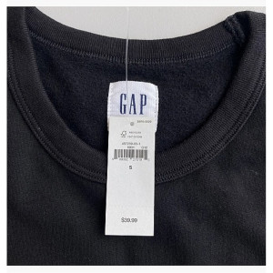 Світшот Gap Logo Sweatshirt Black 457230031