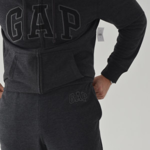 Штани Gap Logo Fleece Pants Charcoal Gray 221236011