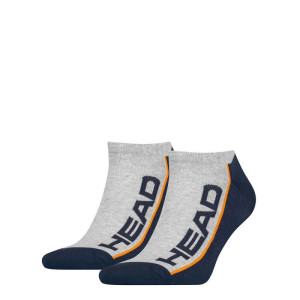 Шкарпетки Head PERFORMANCE SNEAKER 2PPK  UNISEX синій, сірий Уні 35-38 781008001-870