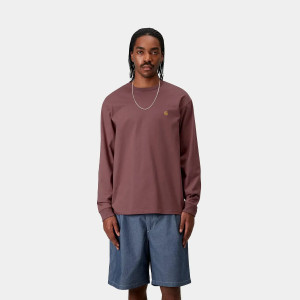 Лонгслів Carhartt WIP L/S CHASE T-SHIRT I026392.2Q7XX