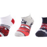 Шкарпетки CARS SOCKS 3P синій, сірий, білий Діт 31-34 арт 83150679-2 83150679-2