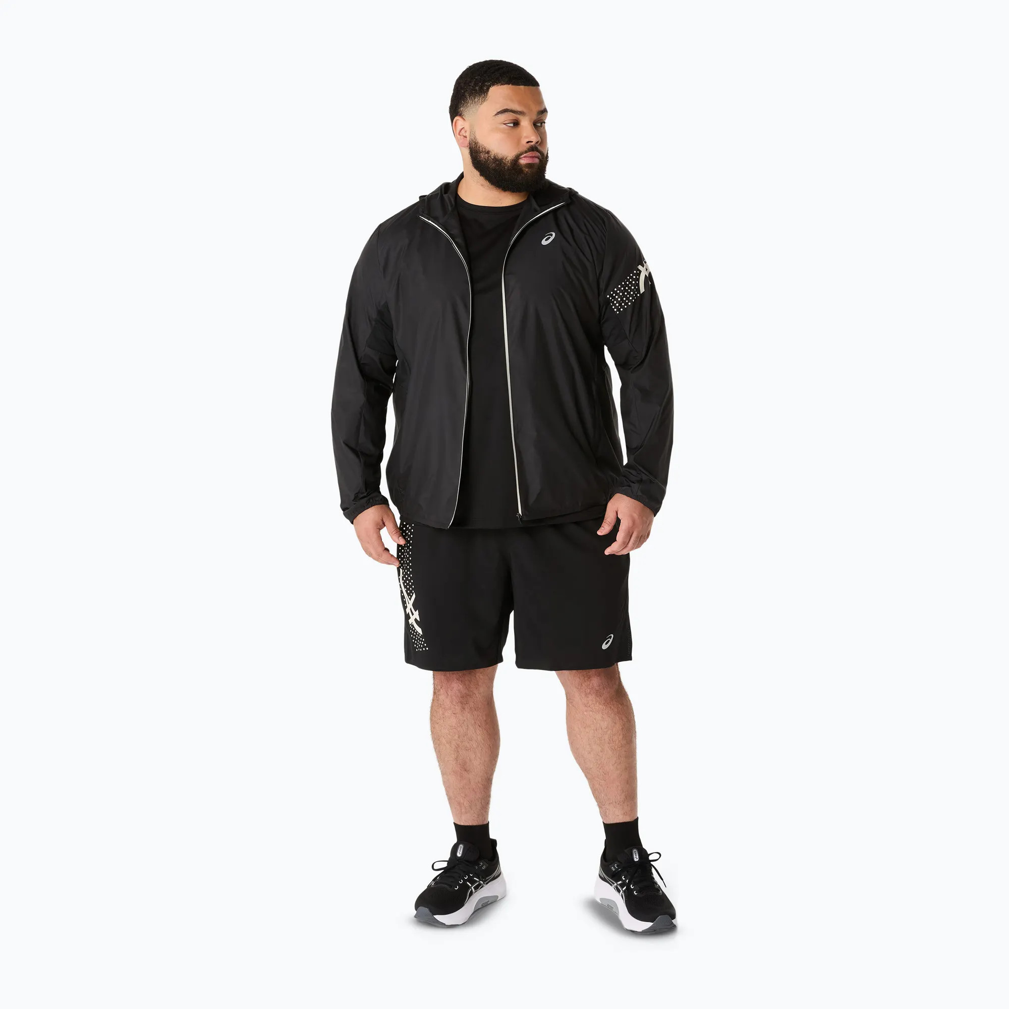 Вітровка чоловіча Asics Icon Black 2011D237-001 L 2011D237-001