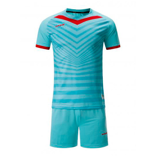 Футбольна форма для команд Europaw Pilot 2020 бирюзово-червона model 026-3 026-3