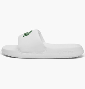 Тапочки чоловічі Lacoste Serve Slide Logo White 749CMA0021082 40.5 749CMA0021082