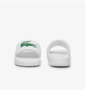 Тапочки чоловічі Lacoste Serve Slide Logo White 749CMA0021082 40.5 749CMA0021082