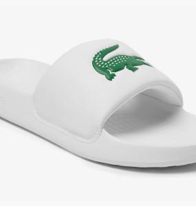 Тапочки чоловічі Lacoste Serve Slide Logo White 749CMA0021082 40.5 749CMA0021082