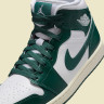 Кросівки Air Jordan 1 MiD White/Green BQ6472-133